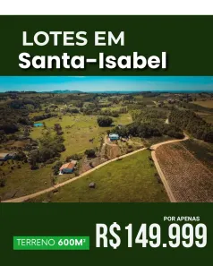 Lote/Terreno à venda, 600m² no Freguesia da Escada, Guararema