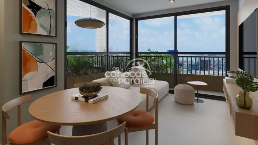 Apartamento com 1 Quarto à venda, 32m² no Brisamar, João Pessoa