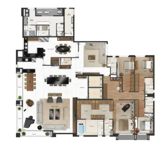 Apartamento com 4 Quartos à venda, 430m² no Setor Oeste, Goiânia