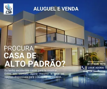 Casa de Condomínio com 5 Quartos para alugar, 800m² no Setor Habitacional Vicente Pires, Brasília