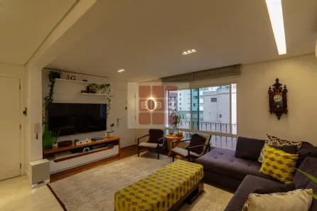 Apartamento com 3 Quartos para alugar, 100m² no Brooklin Paulista, São Paulo