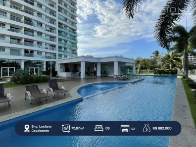 Apartamento com 3 Quartos à venda, 73m² no Engenheiro Luciano Cavalcante, Fortaleza