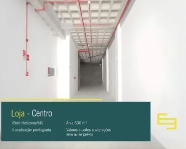 Ponto Comercial para alugar, 465m² no Centro, Belo Horizonte