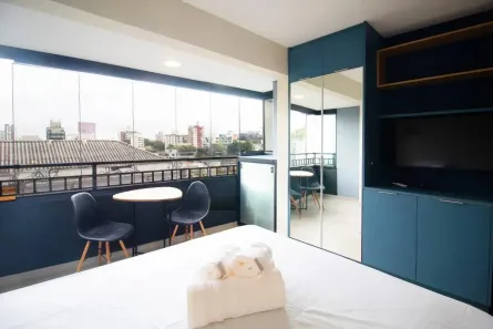 Kitnet com 1 Quarto à venda, 27m² no Jardim das Bandeiras, São Paulo
