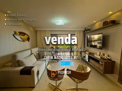 Apartamento com 3 Quartos à venda, 129m² no Capim Macio, Natal