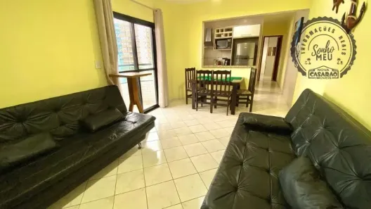 Apartamento com 1 Quarto à venda, 49m² no Guilhermina, Praia Grande