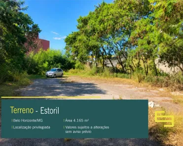 à venda, 4165m² no Estoril, Belo Horizonte