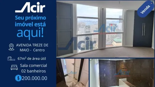 Sala Comercial à venda, 66m² no Centro, Rio de Janeiro