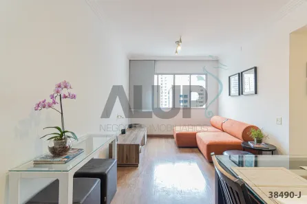 Apartamento com 1 Quarto para alugar, 46m² no Indianópolis, São Paulo
