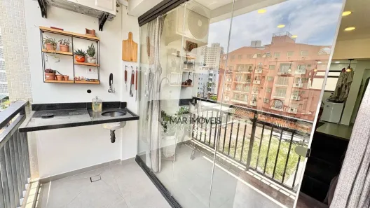Apartamento com 2 Quartos à venda, 65m² no Jardim Las Palmas, Guarujá