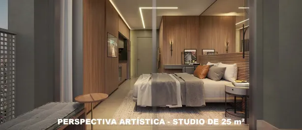 Apartamento com 1 Quarto à venda, 25m² no Vila Nova Conceição, São Paulo