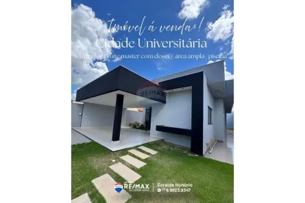 Casa com 3 Quartos à venda, 200m² no Universitário, Luís Eduardo Magalhães