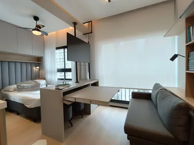 Apartamento com 1 Quarto para alugar, 23m² no Pinheiros, São Paulo
