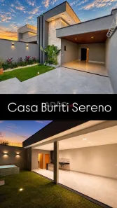 Casa com 3 Quartos à venda, 129m² no Jardim Buriti Sereno, Aparecida de Goiânia