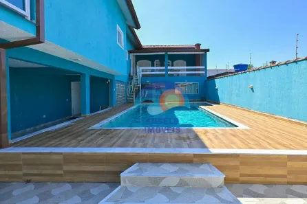 Sobrado com 4 Quartos para alugar, 150m² no Estancia Sao José, Peruíbe