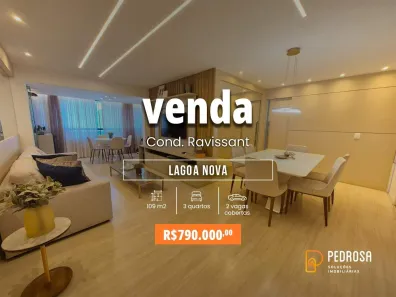 Apartamento com 3 Quartos à venda, 109m² no Candelária, Natal