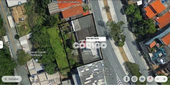 Lote/Terreno à venda, 700m² no Vila Leonor, Guarulhos