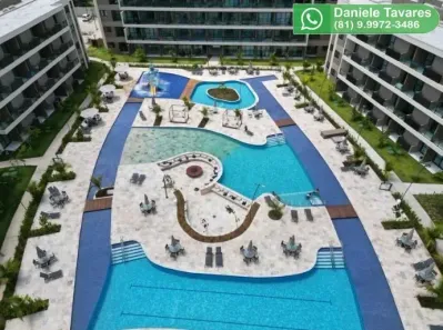 Flat com 1 Quarto à venda, 31m² no N. Sra. do Ó, Ipojuca