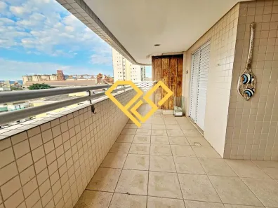 Apartamento com 3 Quartos para alugar, 115m² no Ponta da Praia, Santos