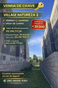 Apartamento com 2 Quartos à venda, 41m² no Maiobão, Paço do Lumiar
