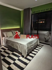 Apartamento com 1 Quarto para alugar, 25m² no Pinheiros, São Paulo