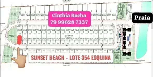 Lote/Terreno à venda, 237m² no , Barra dos Coqueiros