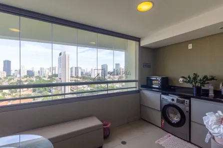 Apartamento com 2 Quartos para alugar, 64m² no Brooklin Paulista, São Paulo