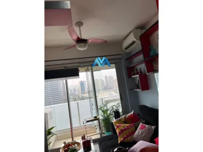 Apartamento com 1 Quarto para venda ou aluguel, 33m² no Santo Amaro, São Paulo