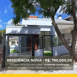 Casa com 3 Quartos à venda, 111m² no Cruzeiro, Caxias do Sul