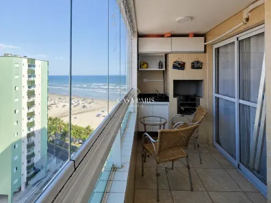 Apartamento com 1 Quarto à venda, 55m² no Caiçara, Praia Grande