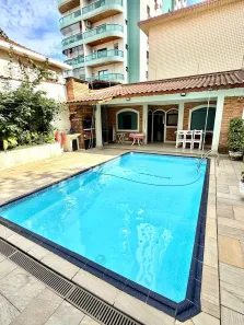Sobrado com 6 Quartos para alugar, 380m² no Embaré, Santos