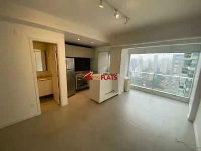 Flat com 1 Quarto para alugar, 35m² no Cidade Monções, São Paulo