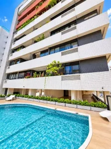 Apartamento com 3 Quartos para alugar, 130m² no Tambaú, João Pessoa