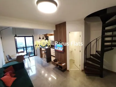 Flat com 1 Quarto para alugar, 52m² no Moema, São Paulo