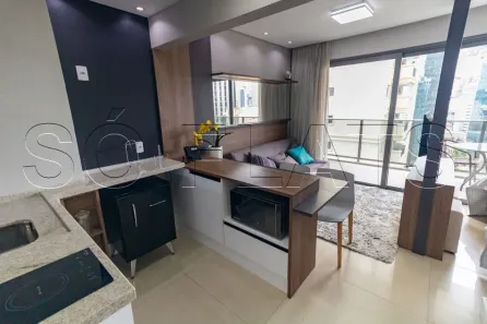 Flat com 1 Quarto para alugar, 36m² no Pinheiros, São Paulo