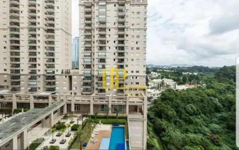Apartamento com 1 Quarto para alugar, 55m² no Sítio Tamboré Alphaville, Barueri