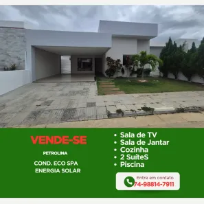 Casa de Condomínio com 4 Quartos à venda, 208m² no Centro, Petrolina