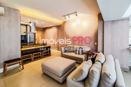Apartamento com 1 Quarto para alugar, 85m² no Brooklin Paulista, São Paulo