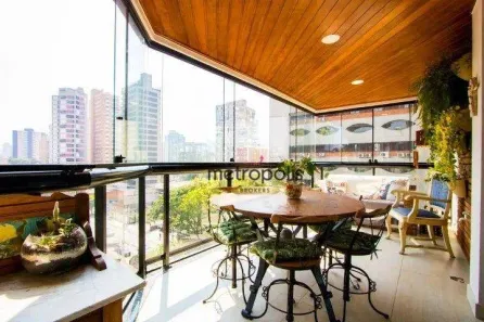 Apartamento com 3 Quartos à venda, 196m² no Campestre, Santo André