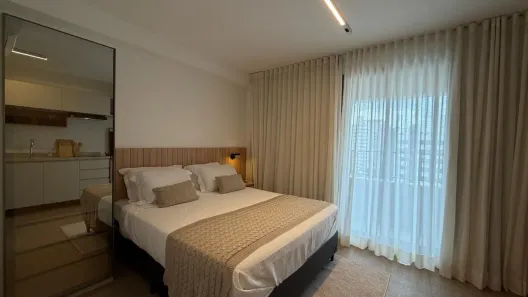 Apartamento com 1 Quarto para alugar, 25m² no Vila Clementino, São Paulo