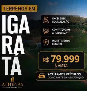 Lote/Terreno à venda, 600m² no Centro, Igaratá