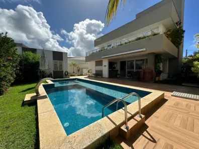 Casa de Condomínio com 4 Quartos à venda, 352m² no Alphaville (Abrantes), Camaçari