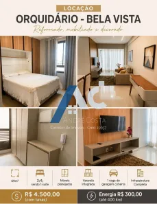 Apartamento com 3 Quartos para alugar, 69m² no Brotas, Salvador