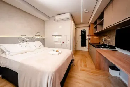 Flat com 1 Quarto para alugar, 21m² no Moema, São Paulo