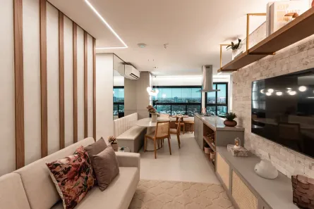 Apartamento com 3 Quartos à venda, 77m² no Vila Rosa, Goiânia