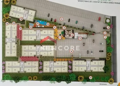 Apartamento com 2 Quartos à venda, 43m² no Jardim da Glória, Cotia