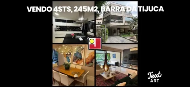 Apartamento com 4 Quartos à venda, 245m² no Barra da Tijuca, Rio de Janeiro