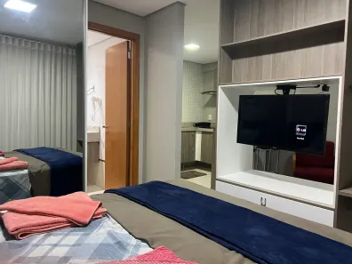 Flat com 1 Quarto para alugar, 40m² no Jardim Goiás, Goiânia