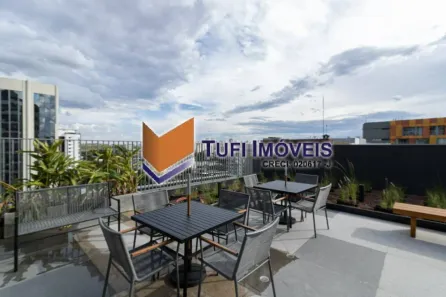 Apartamento com 1 Quarto à venda, 24m² no Indianópolis, São Paulo