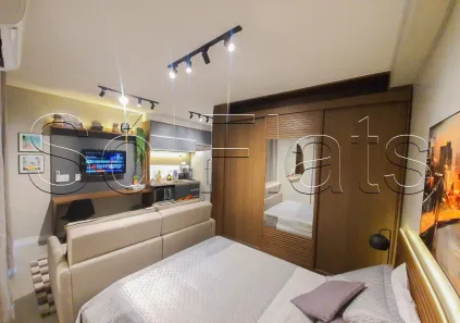 Apartamento com 1 Quarto para alugar, 27m² no Pinheiros, São Paulo